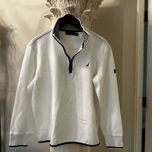 Nautica Beachy oversized half zip pull over